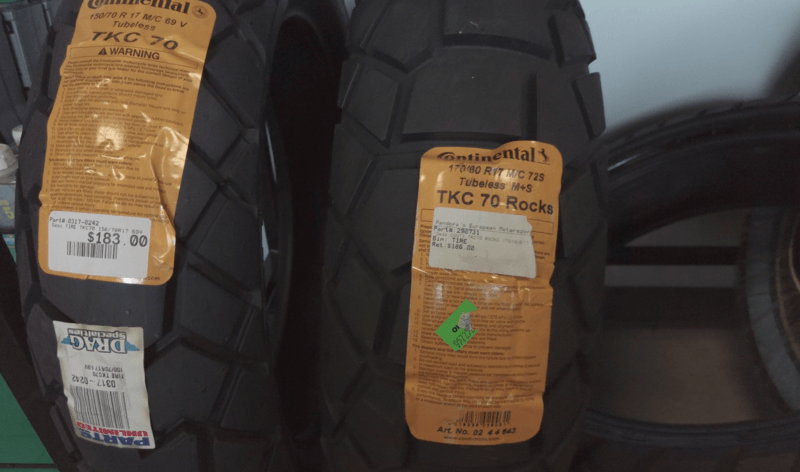 TKC-70 Adventure Tire.